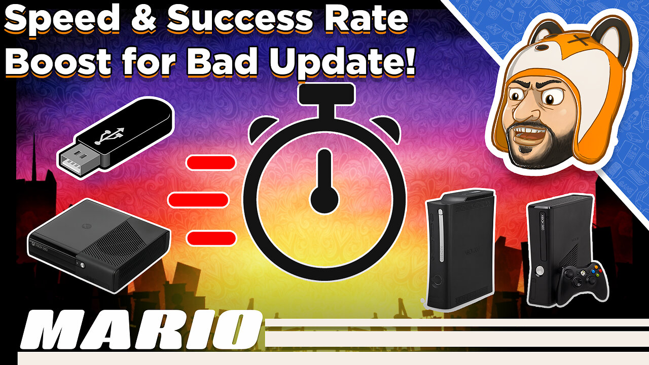 Bad Update for Xbox 360 Gets an AMAZING Speed Boost! - How to Update Bad Update