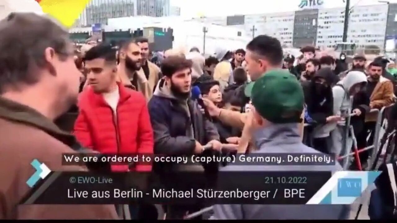Muslim Migrants In Germany Say The Not-So-Quiet Part Out Loud