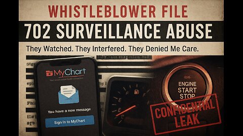 🟥 Whistleblower File: 702 Surveillance Abuse!