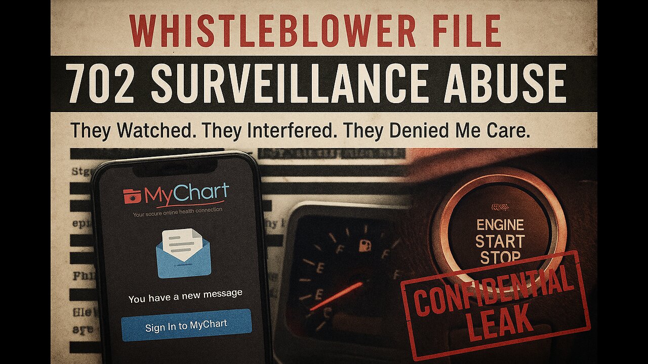 🟥 Whistleblower File: 702 Surveillance Abuse!