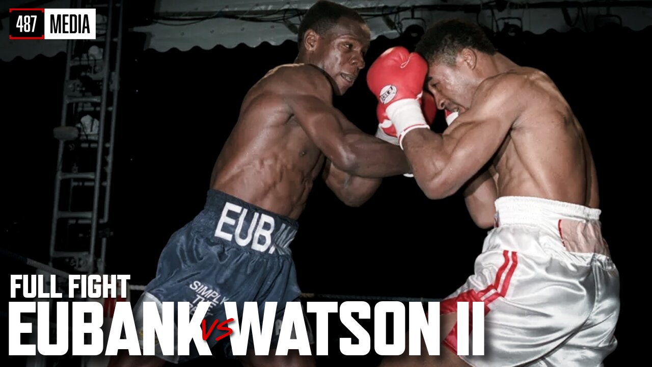 Chris Eubank vs Michael Watson II | FULL FIGHT | WBO Title | White Hart Lane | 21/9/1991