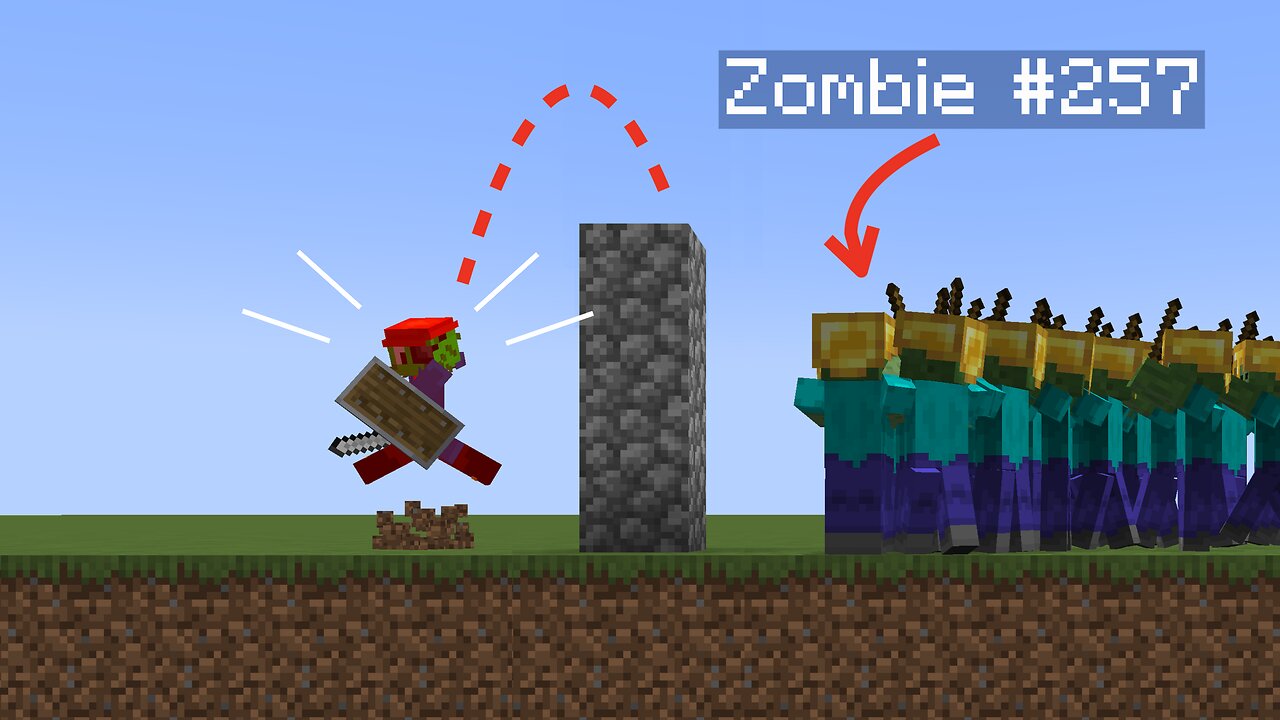 EVERY TIME I Take Damage, 10 ZOMBIES Spawn!