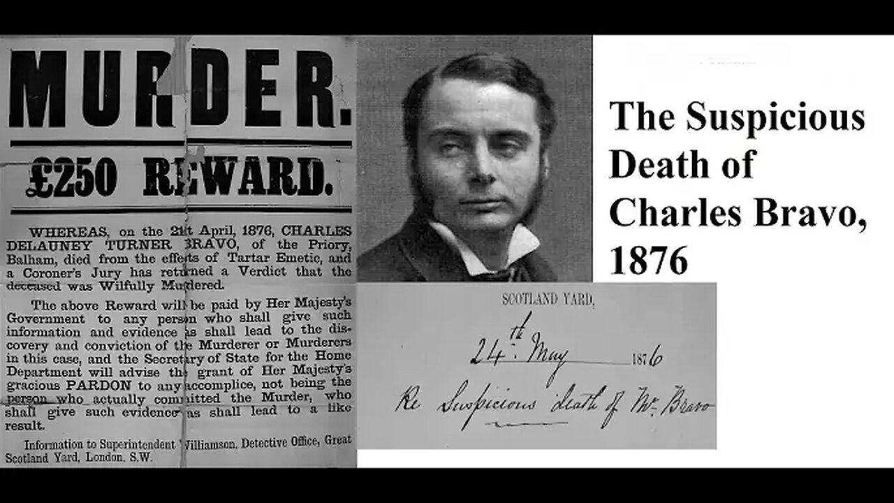 "Death in Balham - The Curious Case of Charles Bravo, 1876" (19April2025) Mark John Maguire