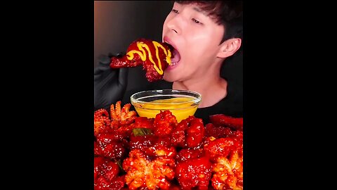 Grilled chicken legs with Korean Honey Mustard Sauce