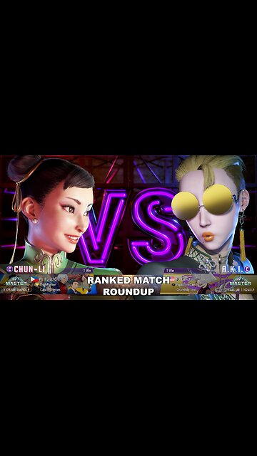 Kuya Kalbo SF6 Ranked Match Roundup. Chun Li Master Rank [Hori Fight Stick]