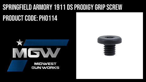 Springfield Armory 1911 DS Prodigy Grip Screw - PH0114