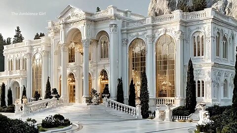 Inside Regal Mansions: A Mesmerizing 4K AI Tour of White Marble Luxury