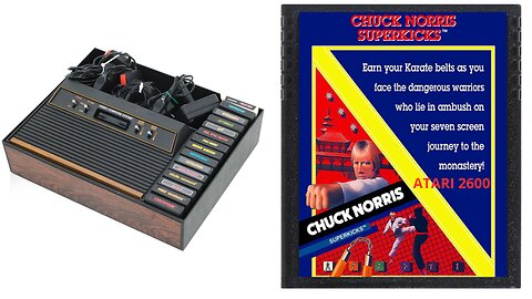 Atari 2600 - Chuck Norris Superkicks