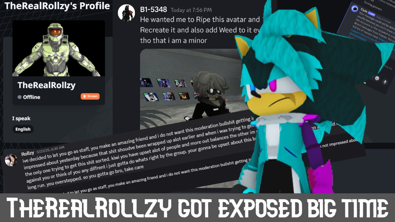 Therealrollzy's dark secret. (Extrenals vrchat courtroom EP1)