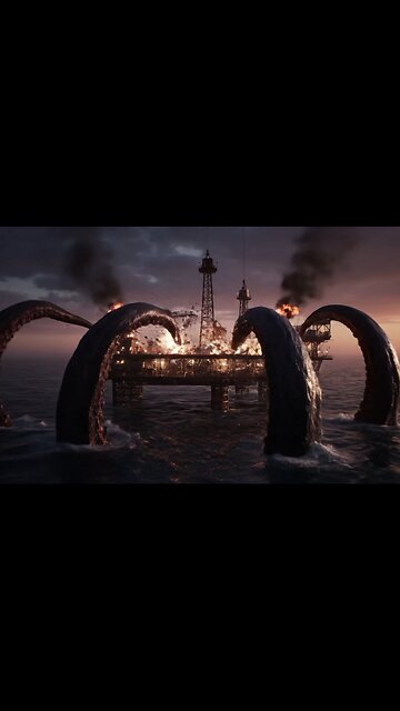 The Giant Kraken Attack That Nearly Destroyed a City | Epic Ocean Battle!"**