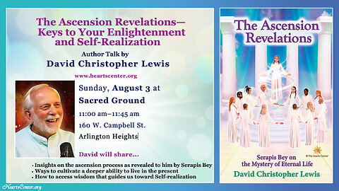 Author Talk: The Ascension Revelations - Sacred Ground, Arlington Heights, IL