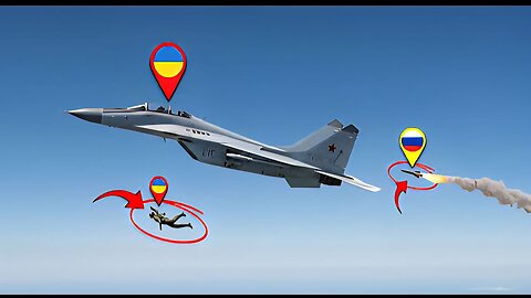 Moment Ukrainian Su-27 Is Erased by Precision Russian Missile—Pilot’s Fate Sealed in Seconds!