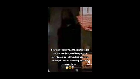 Ghost captured in doorway
