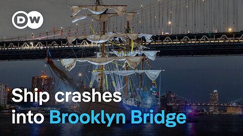 Why a Mexican Navy ship crashed into Brooklyn Bridge | DW News