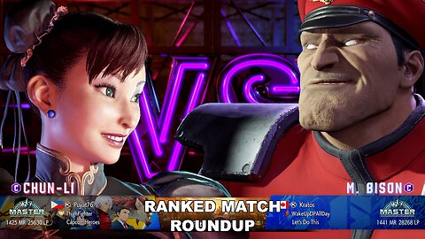 Kuya Kalbo SF6 Ranked Match Roundup. Chun Li 4 star Master Rank [Hori Fight Stick]