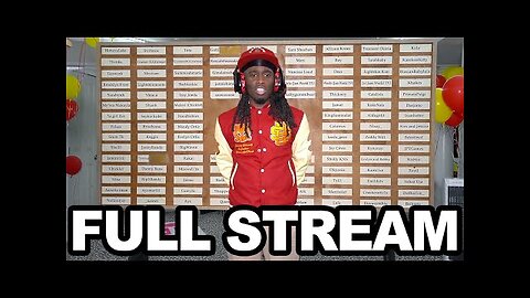 Live Kai Cenat Revealing Streamer University Class Of 2025!