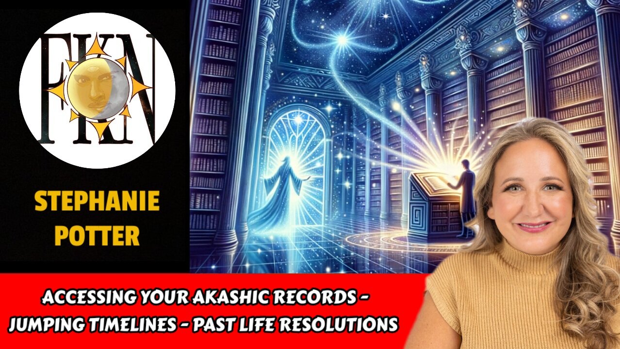 Accessing Your Akashic Records - Jumping Timelines - Past Life Resolutions | Stephanie Potter