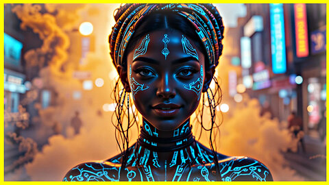 Cyberpunk Reggae Mix: Futuristic Dancehall & Afrobeat - 4-Hour Sci-Fi Chill Mix