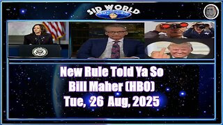 New Rule Told Ya SoBill Maher
