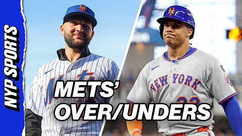 Which Mets will outperform their 2026 over/under totals?
