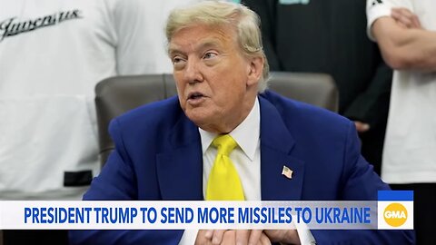 Trump to send more missiles to Ukraine