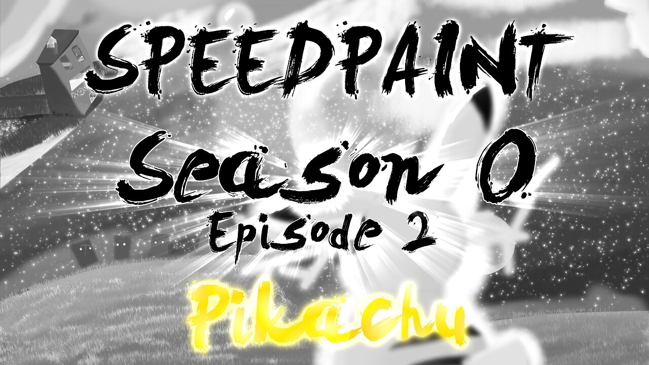 (Speedpaint) S0 Ep 2 - Pikachu