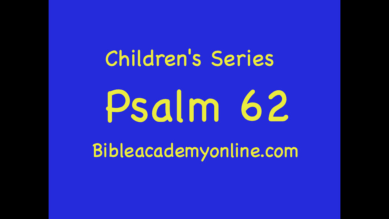 CS Psalm 62