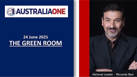 AustraliaOne Party - The Green Room (24 June 2025 - 8:00pm AEST)