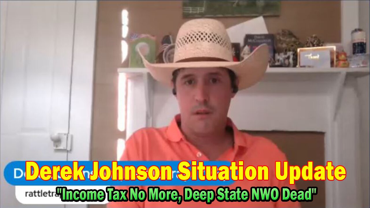 Derek Johnson & Brad Wozny Situation Update 04.17.25: "Income Tax No More, Deep State NWO Dead"