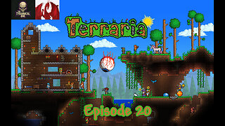 Terraria (PC) Co-Op with Nisidomus - Episode 20 Who Summoned The Eye of Cthulhu