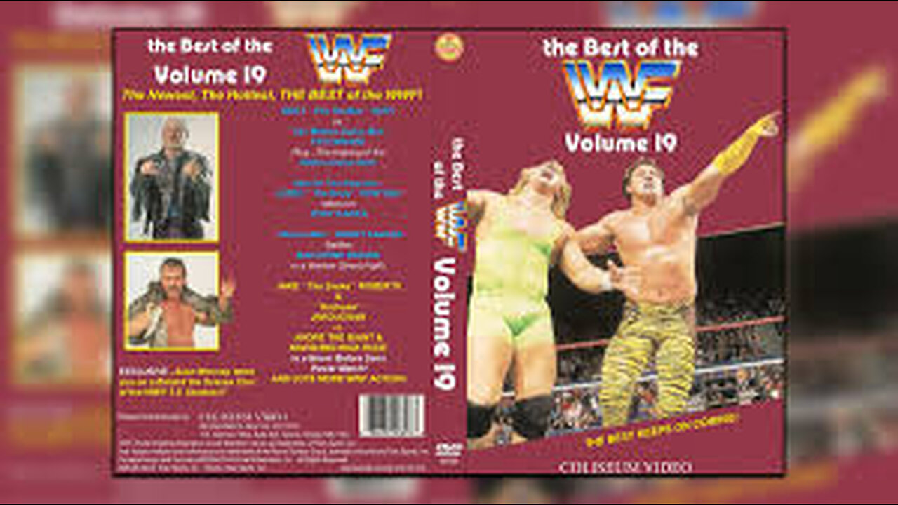 WWF Coliseum Video - Best of the WWF Volume 19 - 1989 **NOT ON YOUTUBE OR PEACOCK**