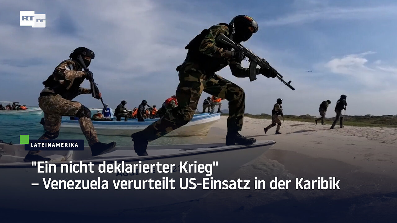 "Ein nicht deklarierter Krieg" – Venezuela verurteilt US-Einsatz in der Karibik