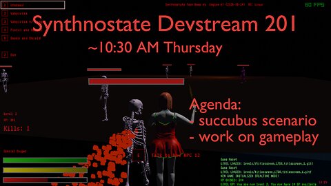 Synthnostate Devstream 201