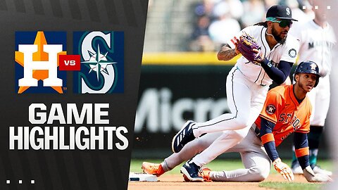 Astros vs. Mariners Game Highlights (4/9/25) | MLB Highlights