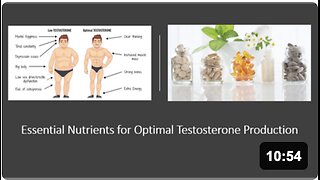 Testosterone Supplements & Nutrients