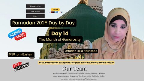 RAMADAN 2025 DAY 14 - THE MONTH OF GENEROSITY