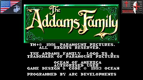 The Addams Family (Sega Master System - Attract Mode) [EU Only]