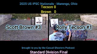 2025 IPSC Nationals: Rolly Tecson vs Scott Brown