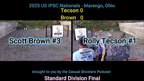 2025 IPSC Nationals: Rolly Tecson vs Scott Brown