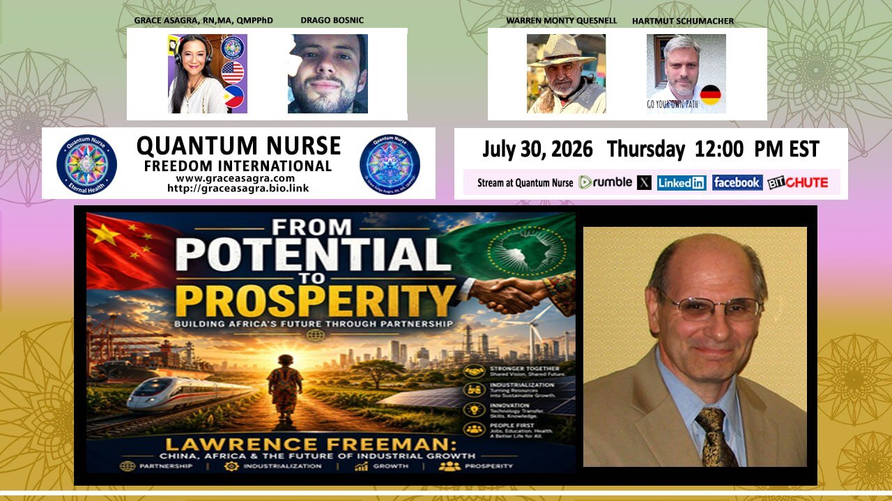 LAWRENCE FREEMAN - China, Africa &the Future of Industrial Growth