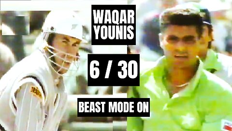 Waqar Younis's One of The Top Spells You Will Ever See | Best Reverse Swing Bowling | Pak vs NZ