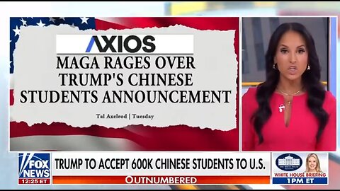 "Trump’s U-Turn: Welcoming 600,000 Chinese Students — and Chaos in the GOP!"