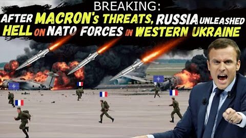 FRENCH Pilots were Killed INSTANTLY┃Russ Hypersonic Missiles Rained Down on NATO AirBase in ZHYTOMY