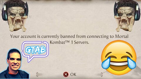 Ed Boon said "GTAB" LowTiergod banned off mk1!