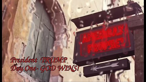 Legends in our Time- President TRUMP Day One GOD WINS!- American Prophet 2022