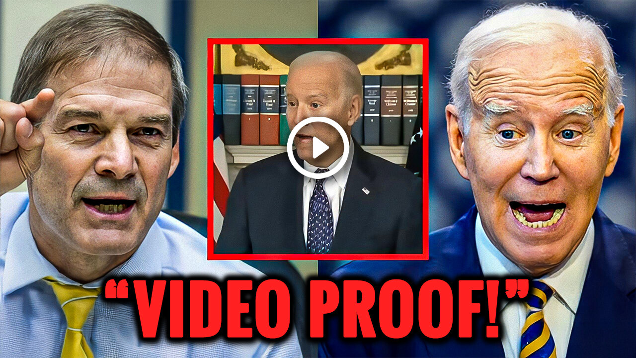 Jim Jordan Plays Video That EXPOSES Biden’s Biggest Lie Yet