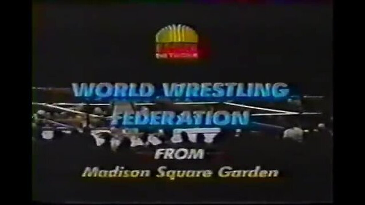 WWF MSG Sep 22 1984 **NOT ON PEACOCK**