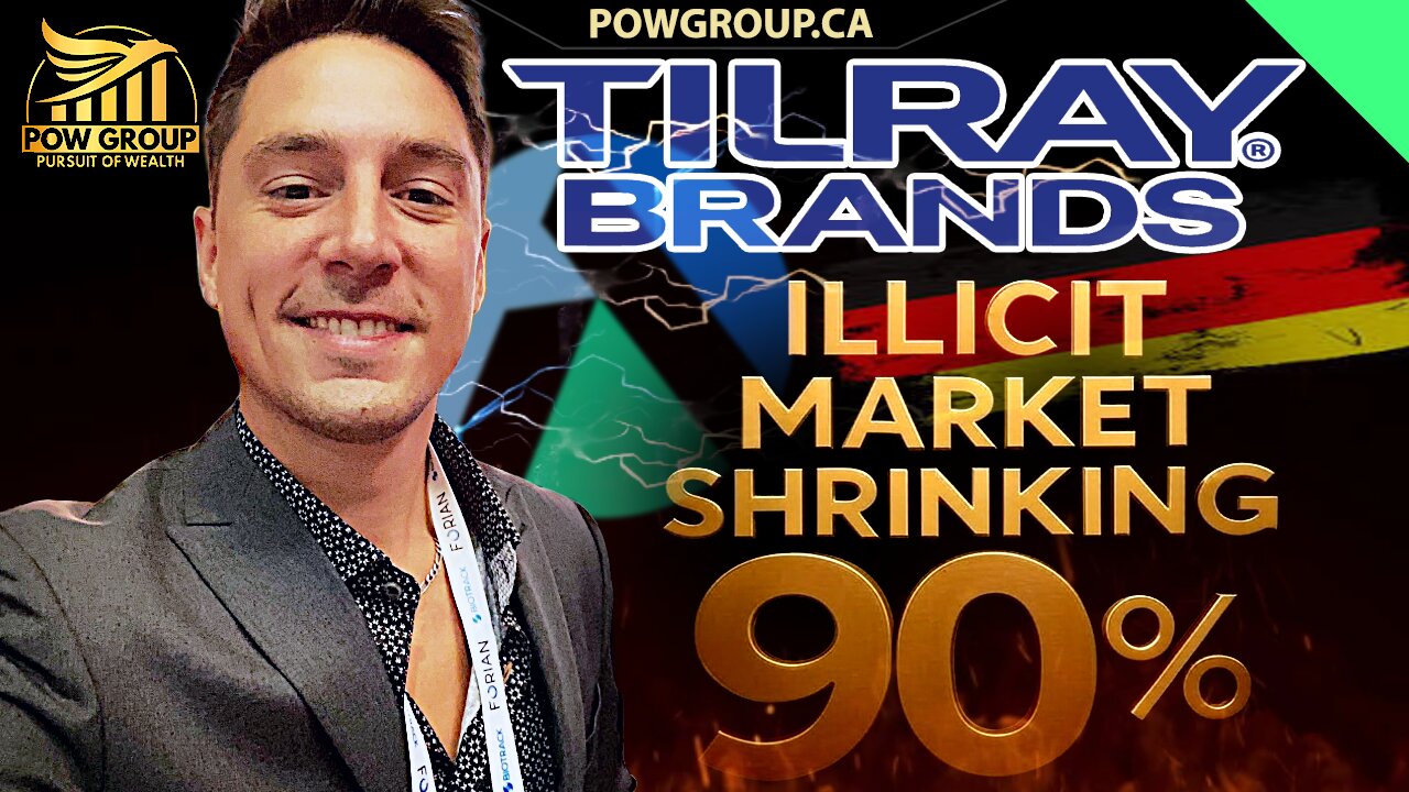 Tilray: German Illicit Market Shrinking 90% vs Legal & TLRY Analysis