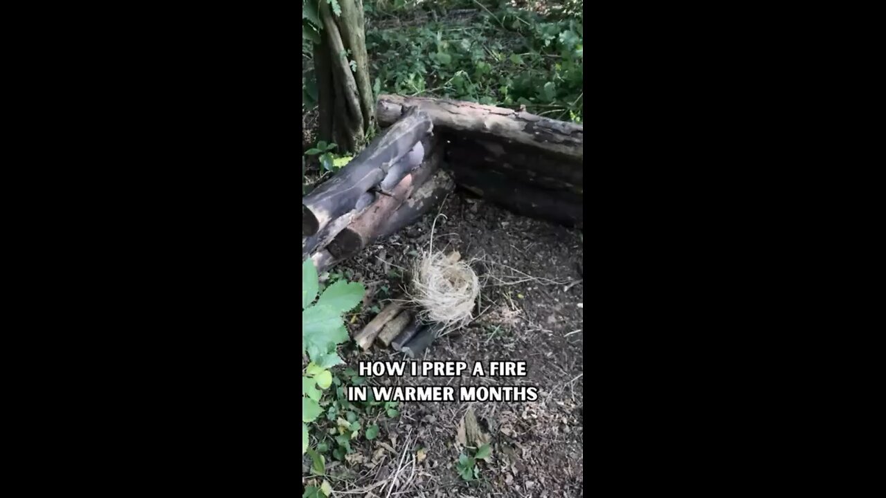 How To START A FIRE In Warmer Months 🔥 How I Do It
