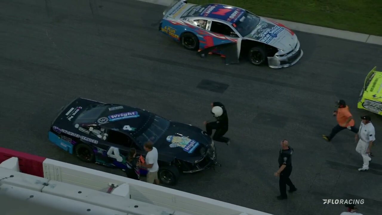 Chaos Erupts After Finish Of Street Stock Feature At Bowman Gray Stadium (6/28/2025)